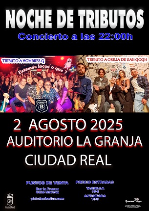 Noche de tributos Oreja de Van Gogh y Hombre G
