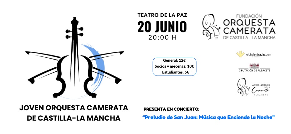 Concierto JOVEN ORQUESTA CAMERATA DE CASTILLA- LA MANCHA
